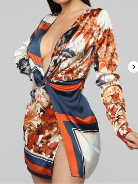 Satin Dress Size Small